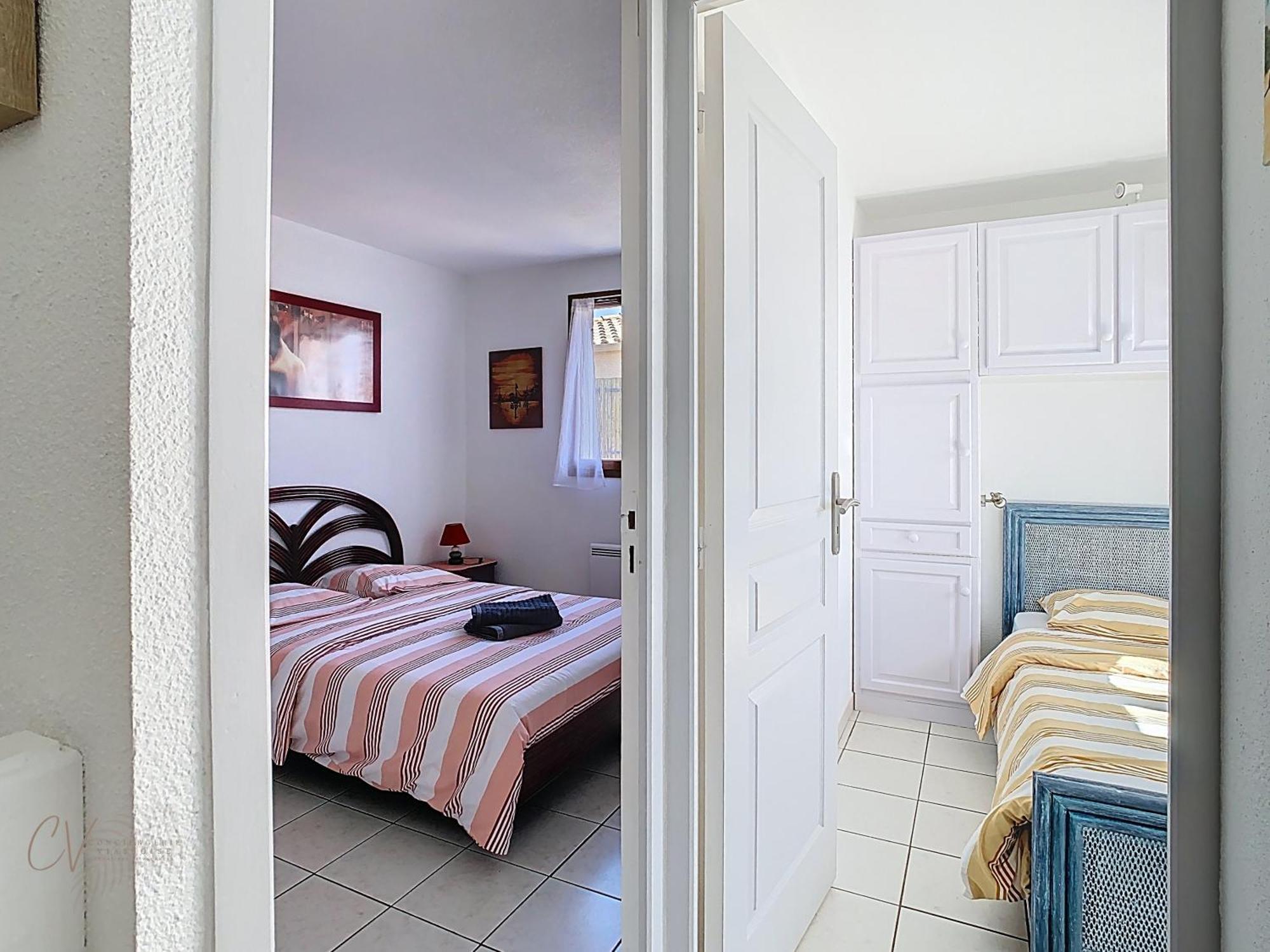 Petit Coin De Paradis Dans Residence Avec Piscine Vias Exteriér fotografie